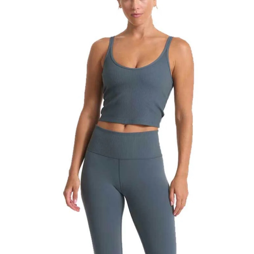 Vuori Ribbed Tank - Stone